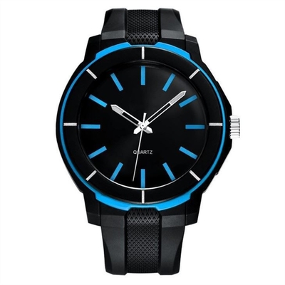 Reloj de Digitaces para hombre del silicón 30 metros de espejo de acrílico impermeable 195m m
