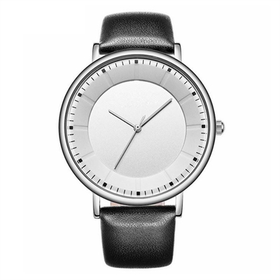 Relojes determinados a juego del cuarzo de los pares para el cuero de la aleación del reloj