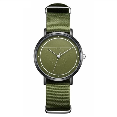 El mineral de nylon del reloj de Digitaces fortaleció la caja de la aleación del espejo de cristal
