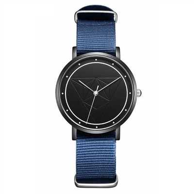 El mineral de nylon del reloj de Digitaces fortaleció la caja de la aleación del espejo de cristal