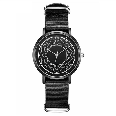 El mineral de nylon del reloj de Digitaces fortaleció la caja de la aleación del espejo de cristal