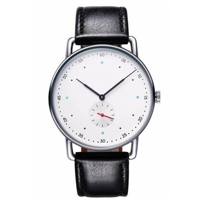 Bandas de reloj para hombre del deporte del cuero del tamaño de la caja de los relojes de Digitaces del estilo retro del OEM 40m m