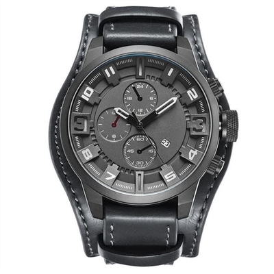 Los deportes mecánicos del vintage de Pin Buckle Minimalist Mechanical Watch miran