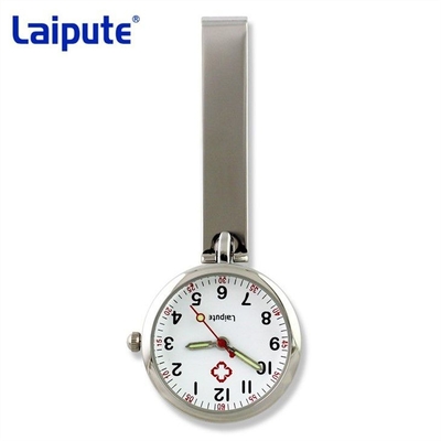El dial redondo cuida el clip en las enfermeras de Pin Buckle Chest Watch For del reloj del mando