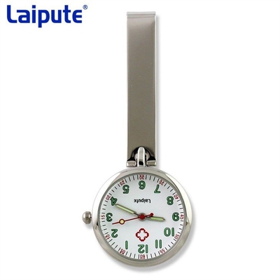 El dial redondo cuida el clip en las enfermeras de Pin Buckle Chest Watch For del reloj del mando