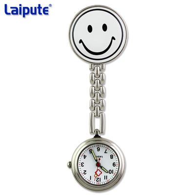 Las enfermeras luminosas acortan en el reloj lindo del mando del cuarzo de la correa de la aleación del reloj del mando