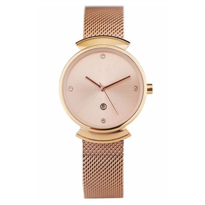 Diamond Metal Strap Women ' S mira los relojes rectangulares de acero inoxidables de las mujeres