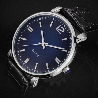 Reloj de cuero de los pares de Rohs para la correa de bambú de la raya del movimiento del cuarzo de los amantes