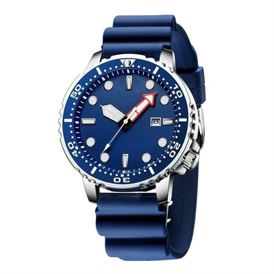 Los relojes del silicón impermeabilizan el reloj de Digitaces del silicón de la banda de la correa de reloj del silicón