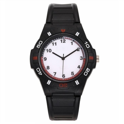Reloj de Digitaces de la banda del silicón del reloj para hombre de la correa del silicón de la banda del silicón del reloj análogo