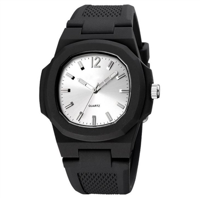Relojes de Digitaces para hombre del cuadrado del reloj de Digitaces del cuadrado para el reloj unisex del silicón de los hombres