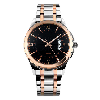 La indumentaria de oficina informal de los hombres de la aleación del cinc mira los relojes profesionales del negocio