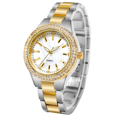 reloj impermeable de acero inoxidable del cuarzo del reloj mecánico ultra fino de la longitud de los 22cm