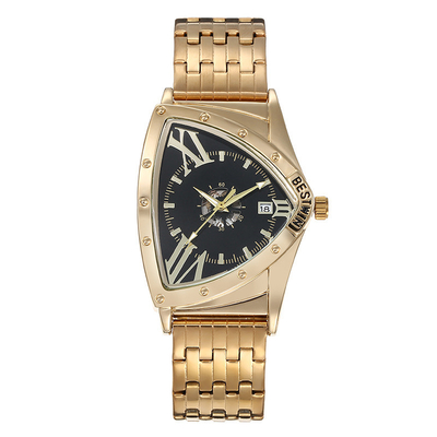 Ancho de banda de acero inoxidable del reloj 20m m del cuarzo del indicador del estilo del negocio