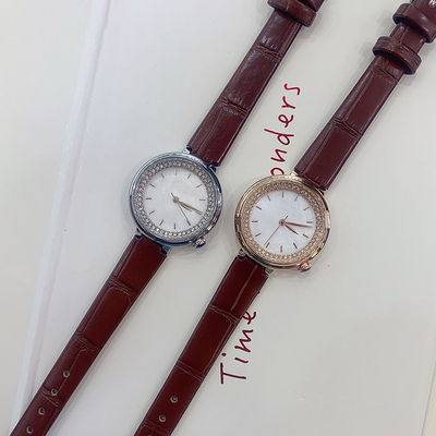 Exhibición los 22cm del tiempo del reloj del cuarzo de la aleación del arreglo para requisitos particulares 8m m