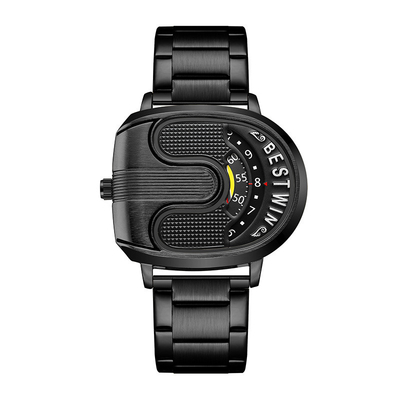 Reloj de acero inoxidable con movimiento de cuarzo