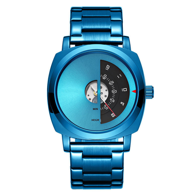 Reloj de pulsera de aleación de cuarzo con movimiento de cuarzo de precisión