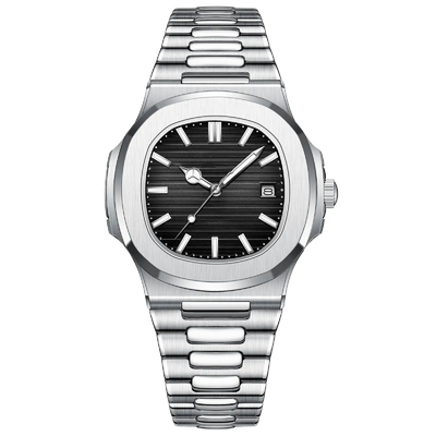 Reloj de Cuarzo Metálico de Alto Rendimiento Reloj de Muñeca Con Movimiento de Cuarzo