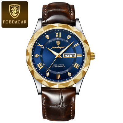 Reloj de pulsera de batería de cuarzo de 38 mm con color del dial personalizado y cristal mineral