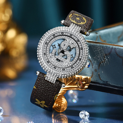 Reloj de pulsera de batería de cuarzo de alto rendimiento con función de cronógrafo