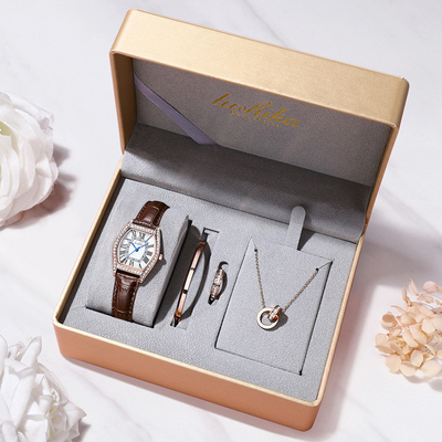 Relojes de pulsera de batería de cuarzo de banda negra con función de cronógrafo y cierre de hebilla