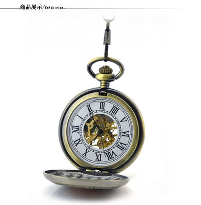 Prenda impermeable Multiapplication del reloj 3bar del reloj de bolsillo del vintage de la nostalgia