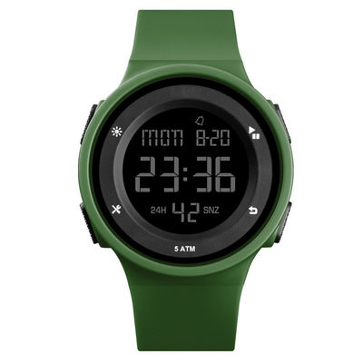 Reloj del deporte del silicón de los relojes de los pares ultrafinos multifuncionales del silicón de los deportes