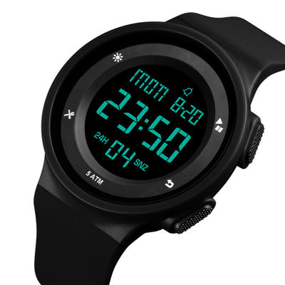 Reloj del deporte del silicón de los relojes de los pares ultrafinos multifuncionales del silicón de los deportes