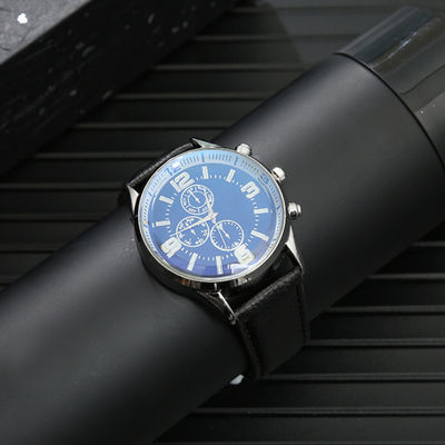 La cartera y el reloj del OEM fijaron para él alean y cubren el material con cuero Multiapplication