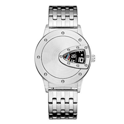 El borde del espejo personalizó los relojes para hombre grabados alea los relojes del hombre