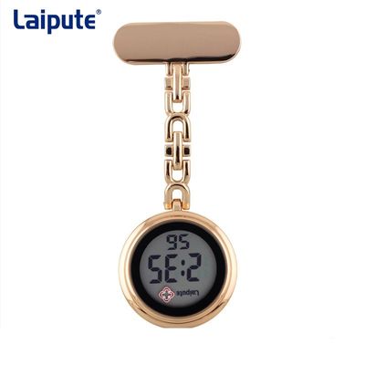 Las enfermeras de cristal orgánicas acortan en el reloj del mando, cuidan el reloj 9.5m m del mando de Digitaces densamente