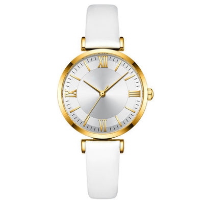 El cronógrafo del reloj del cuarzo de las mujeres de Nonscratch mira los 30M Life Waterproof