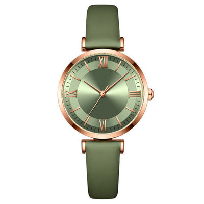 El cronógrafo del reloj del cuarzo de las mujeres de Nonscratch mira los 30M Life Waterproof