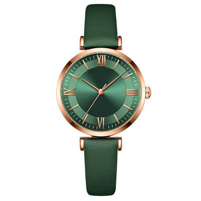 El cronógrafo del reloj del cuarzo de las mujeres de Nonscratch mira los 30M Life Waterproof