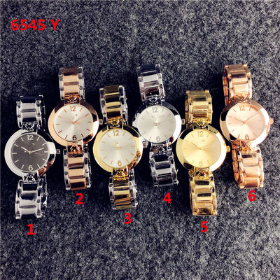 Grueso impermeable del reloj 12m m del cuarzo de la aleación 5ATM para los hombres