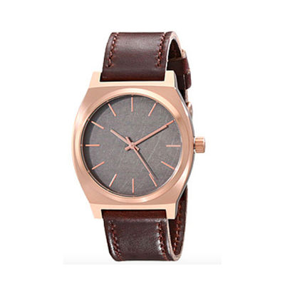 CPSIA aprobó el cuadrado minimalista de cuero de la aleación del reloj para el negocio