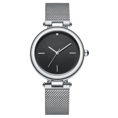 Diamond Quartz Watch Wearproof Corrosionproof auténtico encrustado