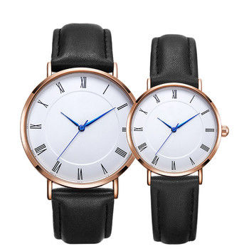 Regalo calificado análogo del reloj fijado para resistente de agua de los pares SUS316L 3ATM