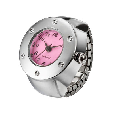 Retractable disponible de acero inoxidable del ODM del reloj del cuarzo de los pares automáticamente