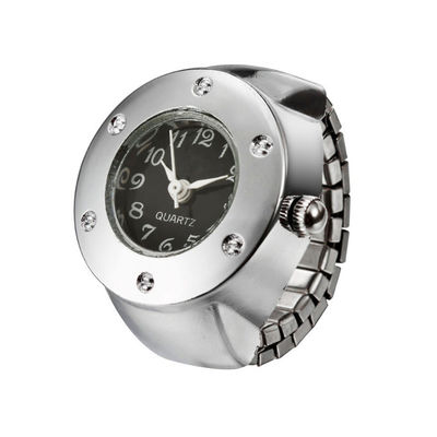 Retractable disponible de acero inoxidable del ODM del reloj del cuarzo de los pares automáticamente