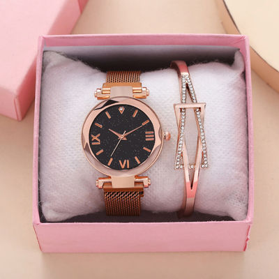 El regalo multifuncional del reloj fijó el grueso de 8m m con el dial del Gypsophila