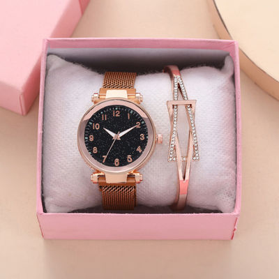 El regalo multifuncional del reloj fijó el grueso de 8m m con el dial del Gypsophila