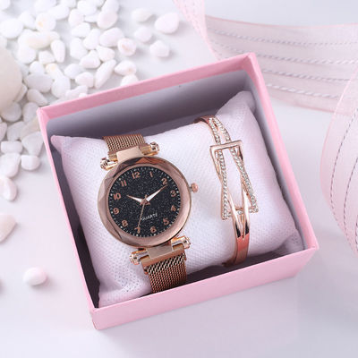 El regalo multifuncional del reloj fijó el grueso de 8m m con el dial del Gypsophila