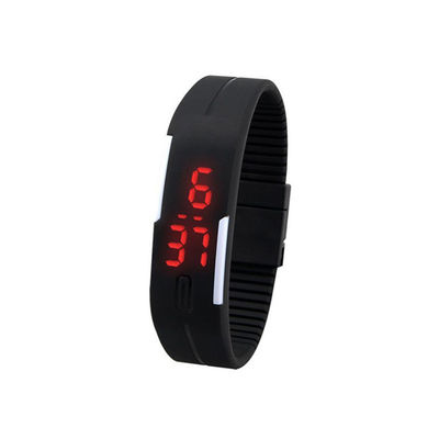 Reloj análogo-digital unisex de la pulsera del ODM Digital de la correa del silicón del reloj de los deportes