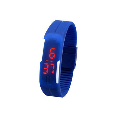 Reloj análogo-digital unisex de la pulsera del ODM Digital de la correa del silicón del reloj de los deportes