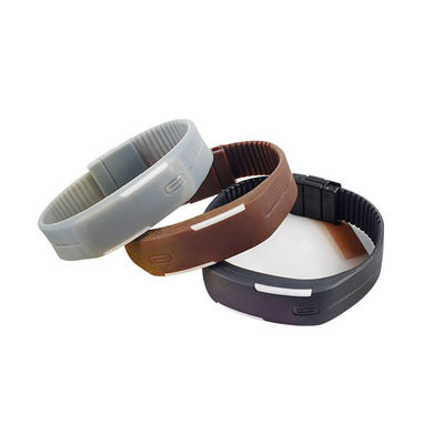 Reloj análogo-digital unisex de la pulsera del ODM Digital de la correa del silicón del reloj de los deportes