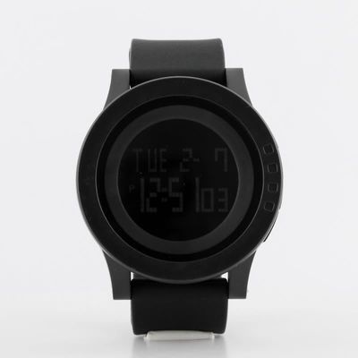 El deporte militar mira para formar el reloj de la prenda impermeable LED Digital del silicón