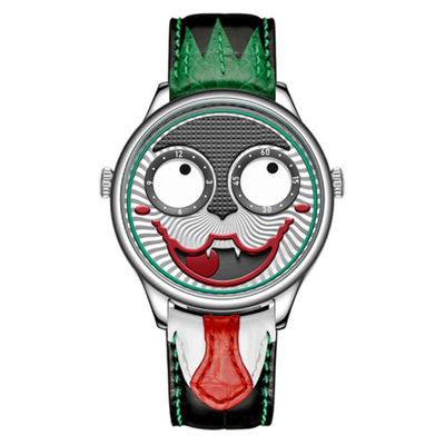 Multiusos wearresistant de Face del payaso del reloj del cuarzo de la aleación de la moda