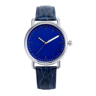 Reloj de acero inoxidable del cuarzo del OEM, reloj de acero inoxidable 5ATM de Japón Movt 316l