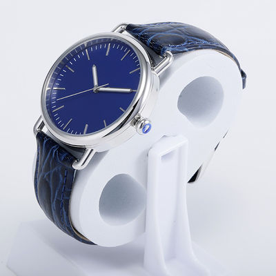 Reloj de acero inoxidable del cuarzo del OEM, reloj de acero inoxidable 5ATM de Japón Movt 316l